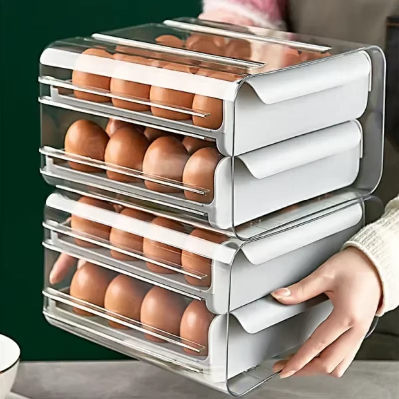 Dispensador Lujoso de Huevos Transparente